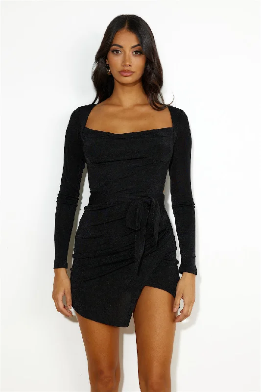 Well Known Girl Mini Dress Black