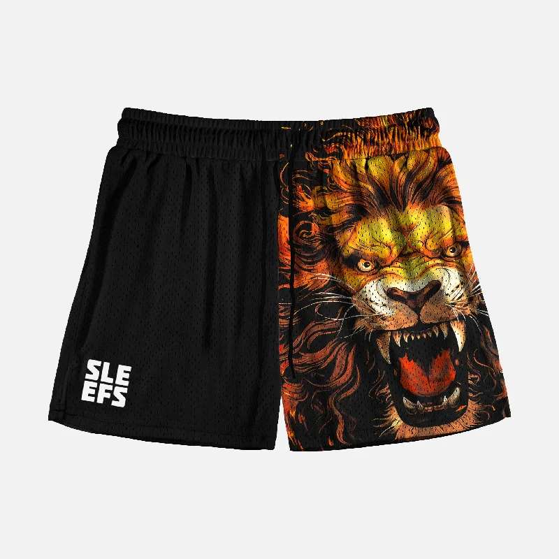 Fire Lion Shorts - 5