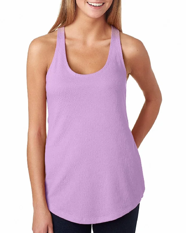 Next Level Ladies Terry Racerback Tank | Lilac