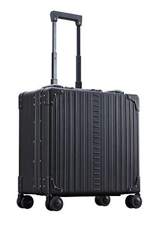 ALEON 17" Aluminum Deluxe Wheeled Hardside Business Briefcase