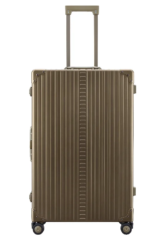 Travel garment hangers that are foldable for easy packingAleon 30" Macro Traveler Aluminum Hardside Checked Luggage