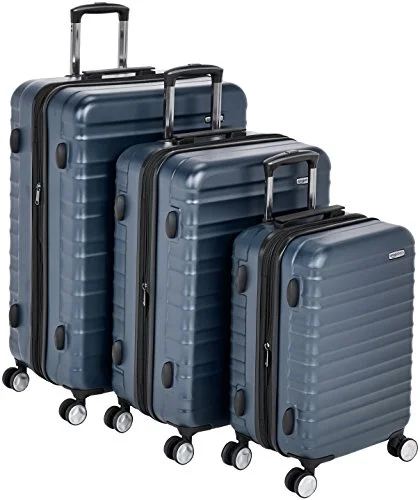 Amazonbasics Premium Hardside Spinner Luggage With Built-In Tsa Lock - 3-Piece Set (20", 24", 28"), Amazonbasics Premium Hardside Spinner Luggage With Built-In Tsa Lock - 3-Piece Set (20", 24", 28"),