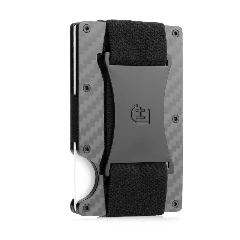 Suitcase wheels replacement kits for smooth rolling after long - term useOn Sale - James Hawk Aluminum Case Wallet Carbon with Cash Strap