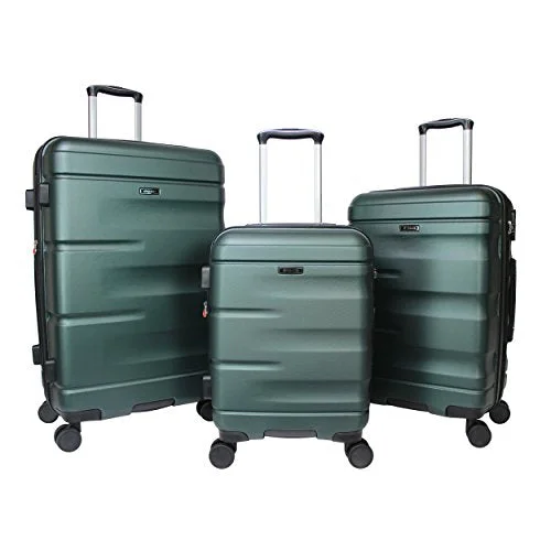 TSA-approved combination locks for luggage security during international travelDejuno Emerson 3-Piece Hardside Expandable Spinner Luggage Set, Green TSA-approved combination locks for luggage security during international travelDejuno Emerson 3-Piece Hardside Expandable Spinner Luggage Set, Green