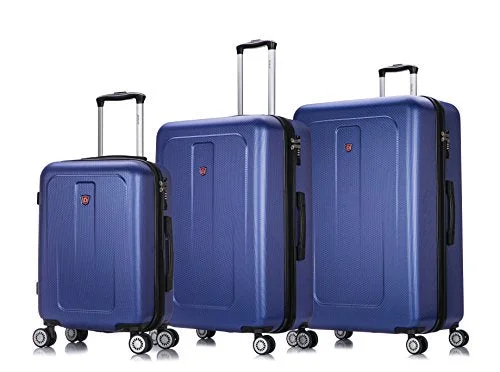 Suitcase wheels replacement kits for smooth rolling after long - term useDukap Luggage Crypto Lightweight Hardside 3 Piece Set 20''/28''/32'' Blue