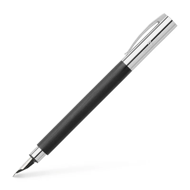 Faber-Castell Ambition Black Fountain Pen Precious Resin