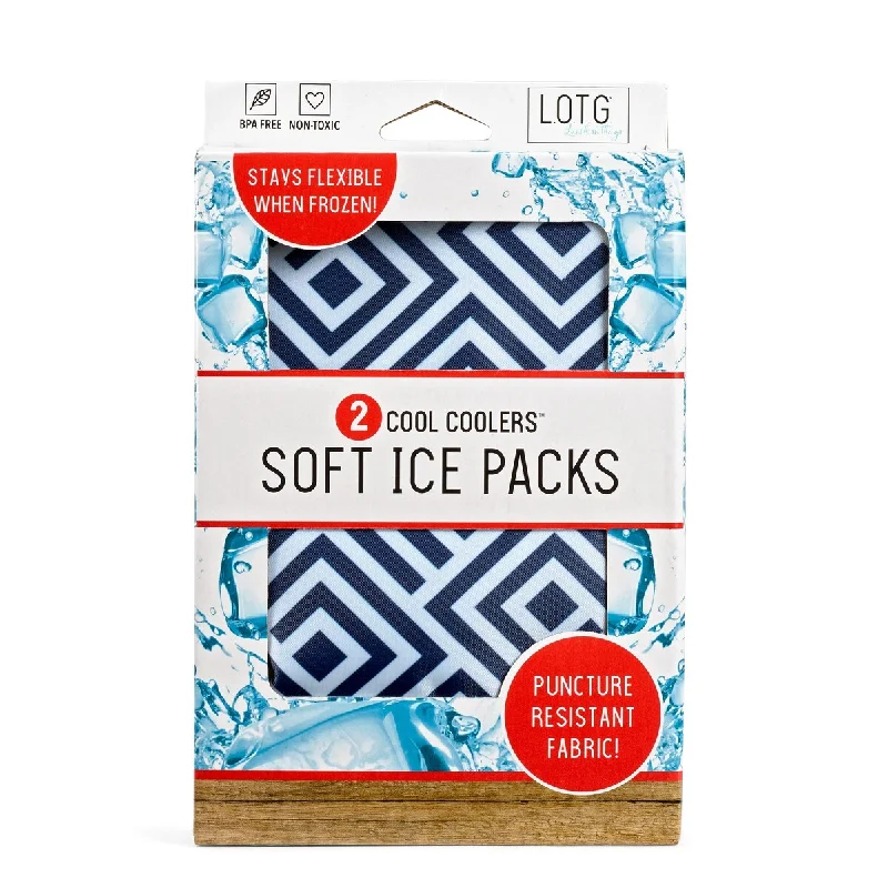 Fit & Fresh LOTG Soft Ice pack of 2 - Blue
