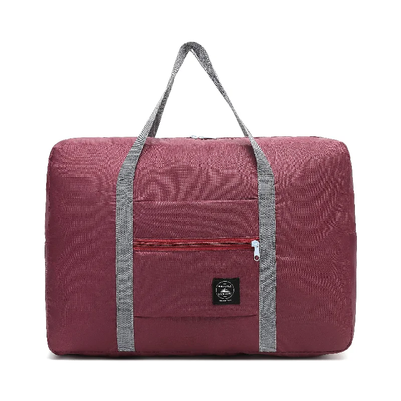Gayisic Travel Bag Lightweight Large Capacity Portable Luggage Bag for Suitcase Trolley handles Travel Duffel Shoulder Tote Bag (Red wine) Gayisic Travel Bag Lightweight Large Capacity Portable Luggage Bag for Suitcase Trolley handles Travel Duffel Shoulder Tote Bag (Red wine)