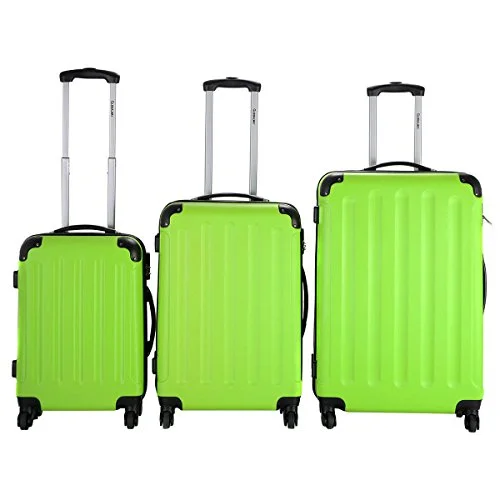Magnetic luggage labels that can be easily changed or removedGoplus 3 Pcs Luggage Set Hardside Travel Rolling Suitcase Abs+Pc Globalway (Green) Magnetic luggage labels that can be easily changed or removedGoplus 3 Pcs Luggage Set Hardside Travel Rolling Suitcase Abs+Pc Globalway (Green)