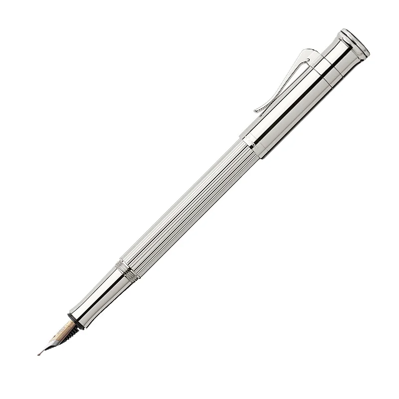 Graf Von Faber-Castell Classic Sterling Silver Fountain Pen