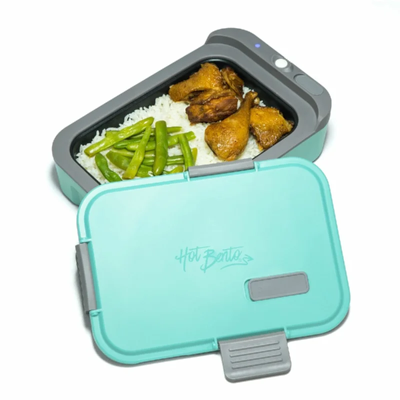 Hot Bento Self Heating Lunch Box Limpet Shell - Green