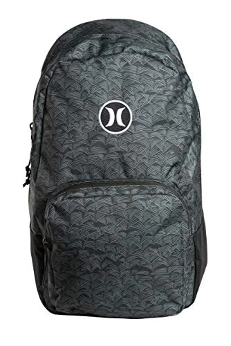 Travel document holders with multiple slots for passports and ticketsHurley Men's U Bloke Printed Backpack, Light Carbon, One Size