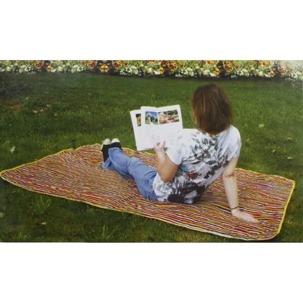 Imperial home Waterproof Outdoor Packable Red Blanket
