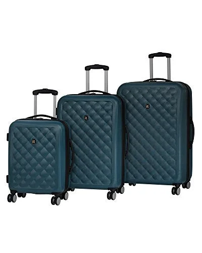 It Luggage Cushion-Lux 3 Piece Luggage Set Hardside 8 Wheel Expandable Spinner, Legion Blue It Luggage Cushion-Lux 3 Piece Luggage Set Hardside 8 Wheel Expandable Spinner, Legion Blue