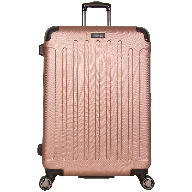 Kenneth Cole Reaction Renegade 28" Hardside Expandable 8-Wheel Spinner Checked Luggage, Rose Gold Kenneth Cole Reaction Renegade 28" Hardside Expandable 8-Wheel Spinner Checked Luggage, Rose Gold