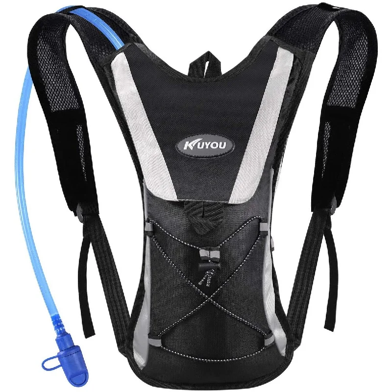 KUYOU Hydration Pack with 2L Hydration Bladder Water Rucksack Backpack - 2/2/2