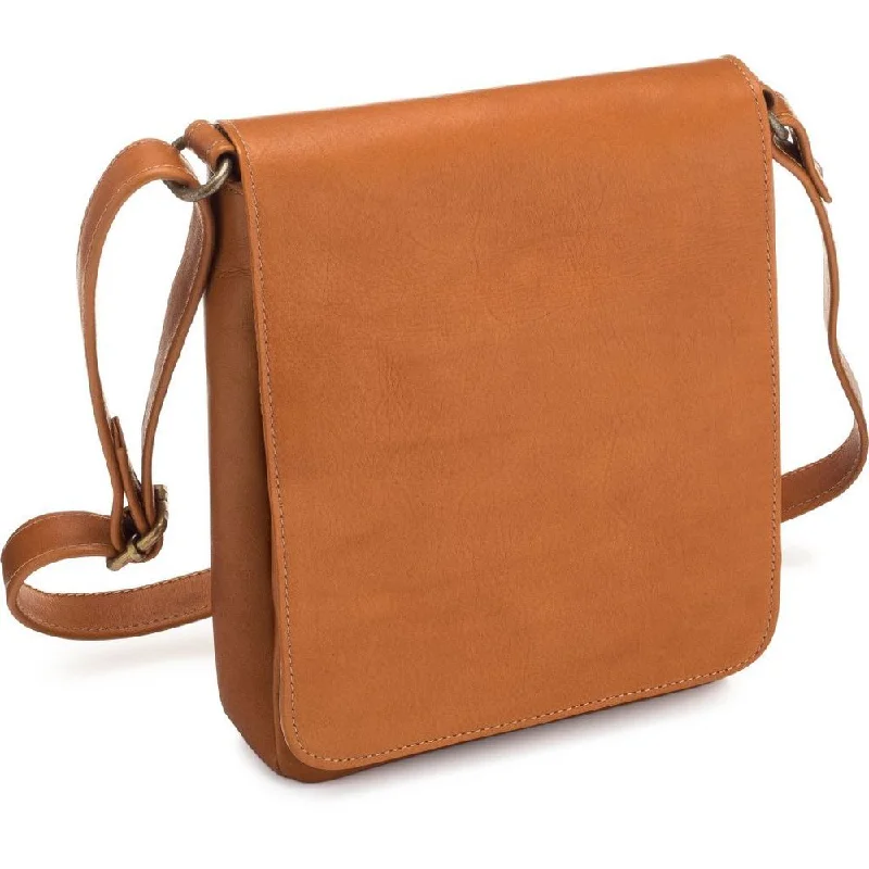 LeDonne Leather Capella Flap-over Messenger Bag