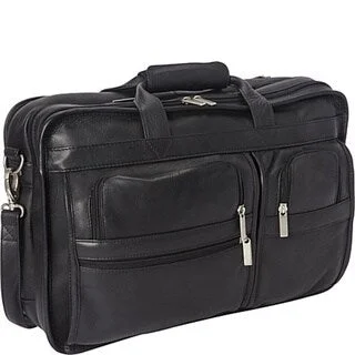 Suitcase wheels replacement kits for smooth rolling after long - term useLeDonne Leather Expandable Multi-function Leather Briefcase