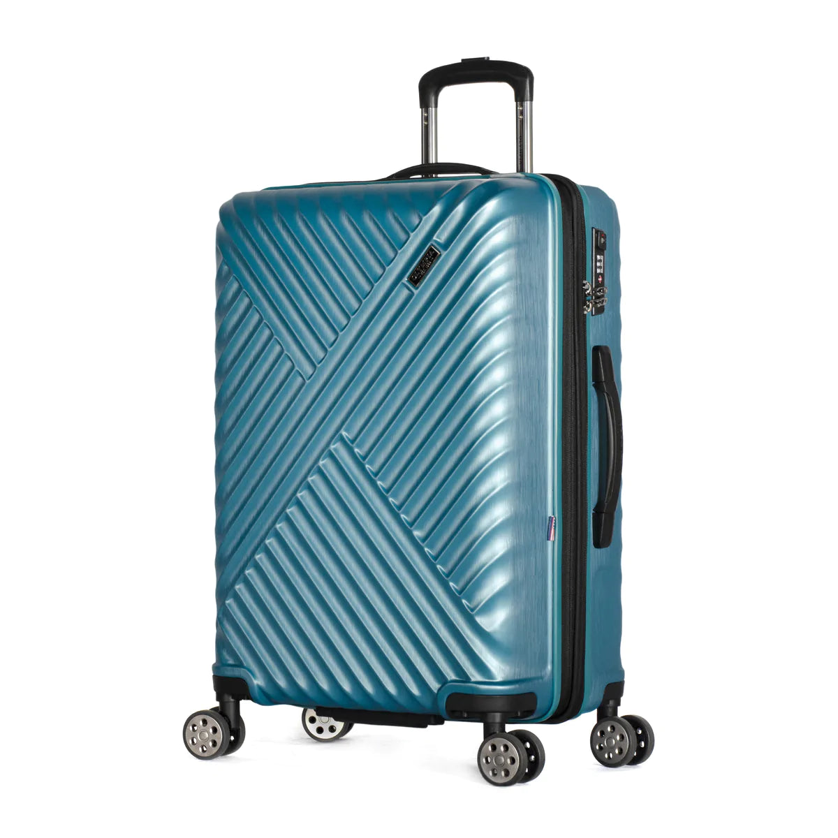 Lightweight luggage tags with personalized names and contact info for easy identificationOn Sale - Olympia Matrix 25" Hardside Medium Spinner Lightweight luggage tags with personalized names and contact info for easy identificationOn Sale - Olympia Matrix 25" Hardside Medium Spinner