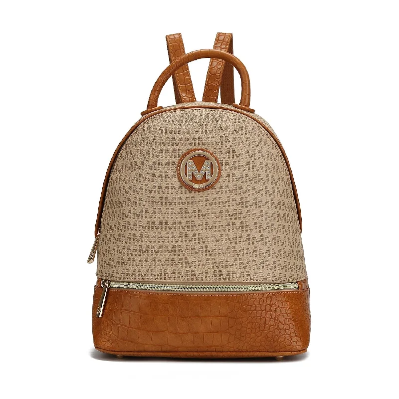 MKF Collection Denice Signature Backpack by Mia K.