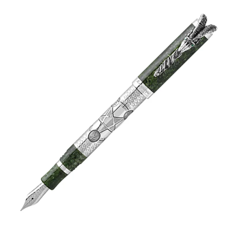 Montegrappa Goat 2015 Fountain Pen, Silver Fountain Pen - Model: ISGTN_SG