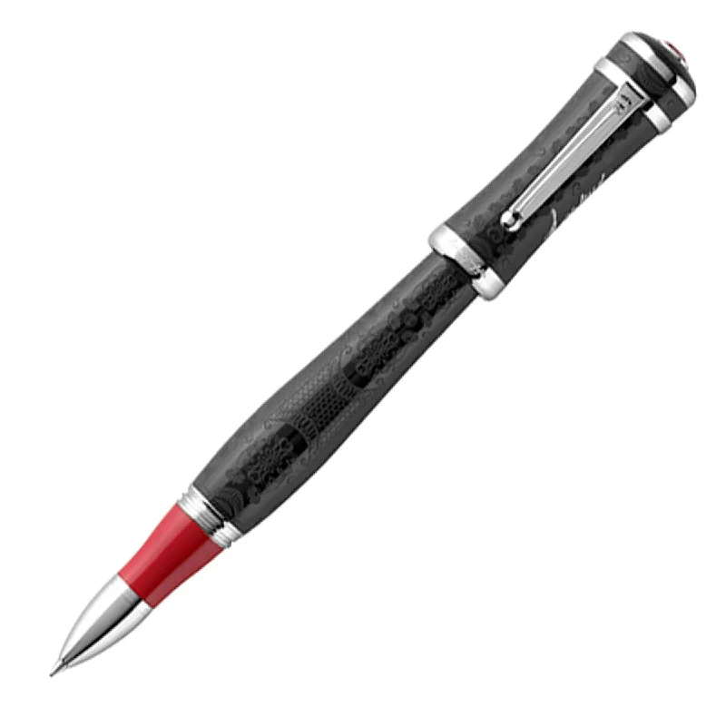 Montegrappa Sophia Loren Rollerball, Black & Silver - Model: ISICLRSC