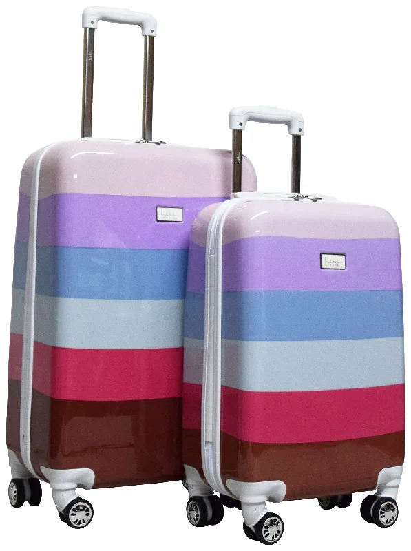 Compression packing bags to save space in travel backpacksRainbow Hardside 2Pc Spinner Set (24/30)