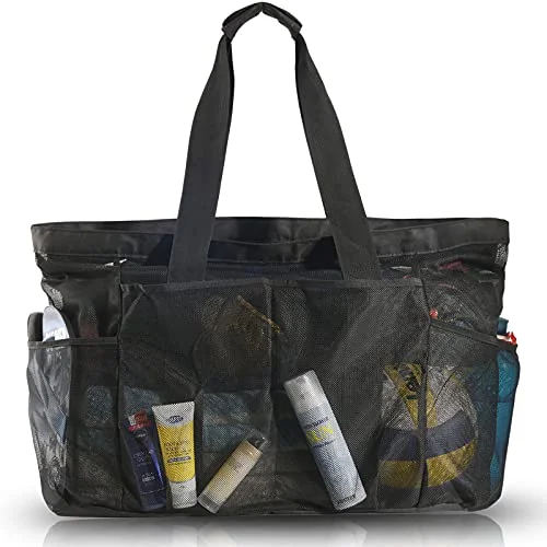 Suitcase wheels replacement kits for smooth rolling after long - term useOcim XXL Mesh Beach Bag, Extra Large Oversized Tote Bag with Zipper and Pockets