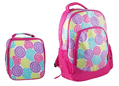 Luggage trolley organizers to hold small items like keys and phonesReinforced Design Water Resistant Backpack and Lunch Bag Set - Bloom Luggage trolley organizers to hold small items like keys and phonesReinforced Design Water Resistant Backpack and Lunch Bag Set - Bloom