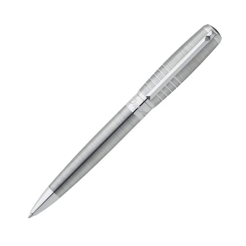 S. T. Dupont Line D Ballpoint Pen Brushed Palladium