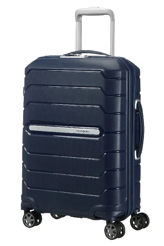 SAMSONITE Flux - Spinner 55/20 Expandable Hand Luggage, 55 cm, 44 liters, Blue (Navy Blue) SAMSONITE Flux - Spinner 55/20 Expandable Hand Luggage, 55 cm, 44 liters, Blue (Navy Blue)