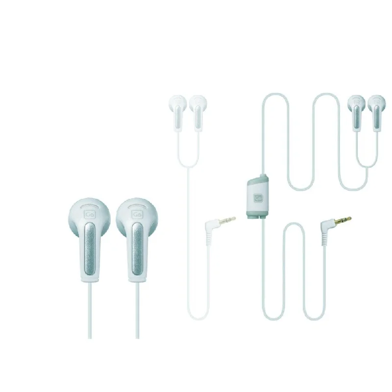 Share Phones Ear Phones, White, One Size