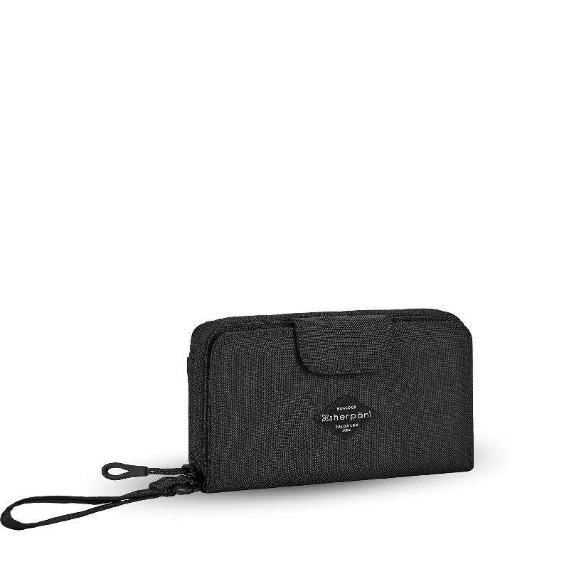 Sherpani Tulum Nylon Large Zip Around Wallet Wrislet