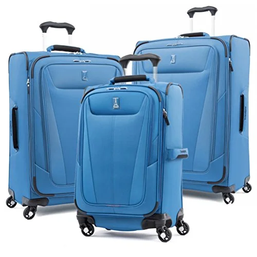 Travelpro Luggage Maxlite 5 | 3-Pc Set | 21" Carry-On, 25" & 29" Exp. Spinners (Azure Blue) Travelpro Luggage Maxlite 5 | 3-Pc Set | 21" Carry-On, 25" & 29" Exp. Spinners (Azure Blue)
