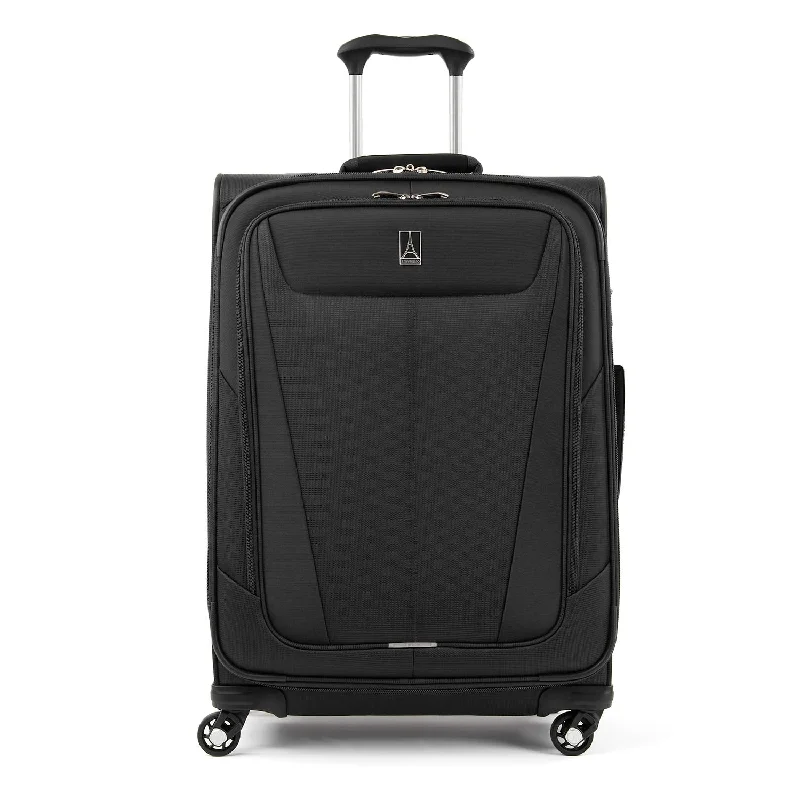 Expandable packing cubes sets in various sizes for organized suitcase packingTravelpro Maxlite 5 Lightweight Checked Medium 25" Expandable Softside Luggage Black, 25-inch