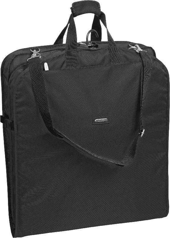 WallyBags® 52" Premium Travel Garment Bag with shoulder strap and two large pockets WallyBags® 52" Premium Travel Garment Bag with shoulder strap and two large pockets