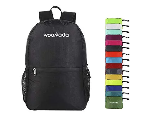 WOOMADA 17L Ultra Lightweight Packable Durable Waterproof Travel Hiking Backpack Daypack for Men Women Kids WOOMADA 17L Ultra Lightweight Packable Durable Waterproof Travel Hiking Backpack Daypack for Men Women Kids