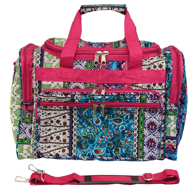 World Traveler Bohemian 19-inch Lightweight Carry-On Duffle Bag