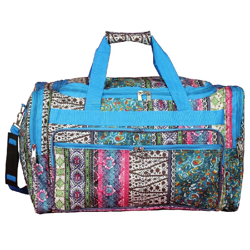 World Traveler Bohemian 22-inch Lightweight Duffle Bag