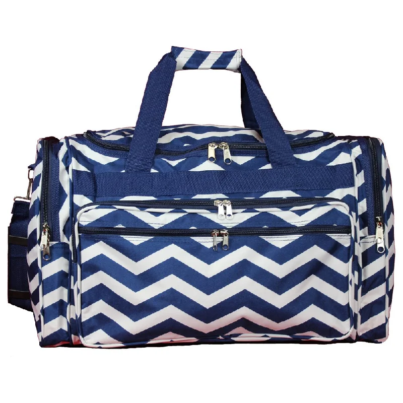 World Traveler Chevron 22-inch Lightweight Duffle Bag