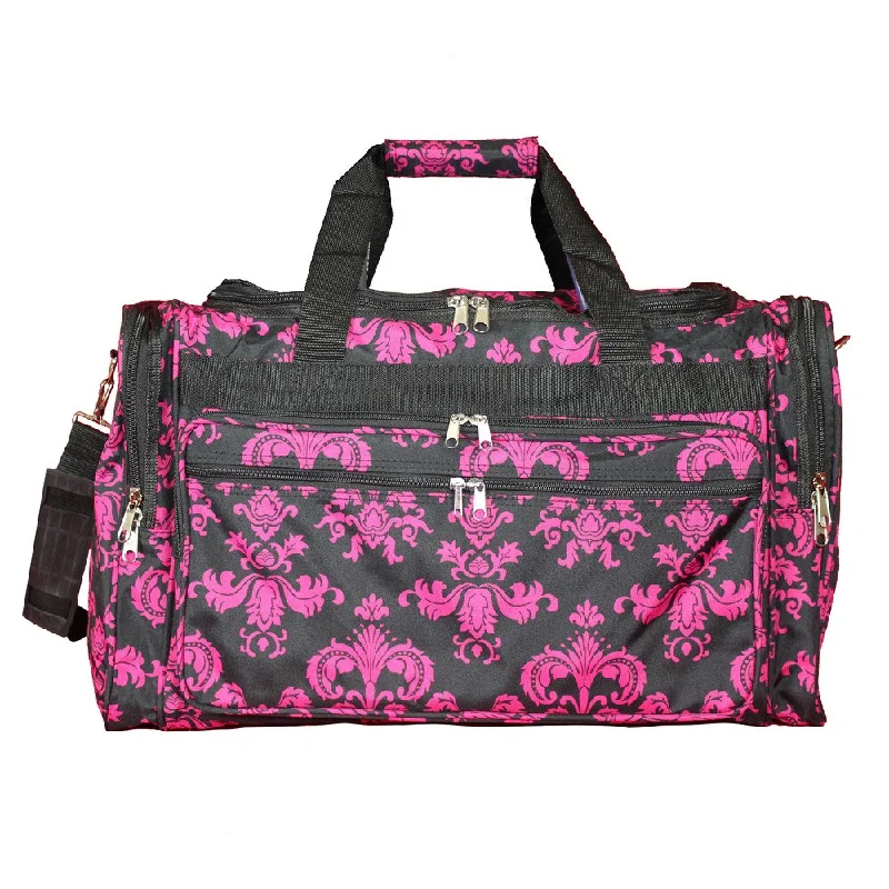 World Traveler Damask 16-inch Lightweight Carry-On Duffle Bag