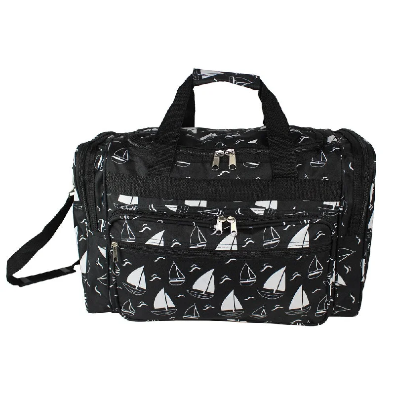 World Traveler Sailboat 19-inch Lightweight Carry-On Duffle Bag
