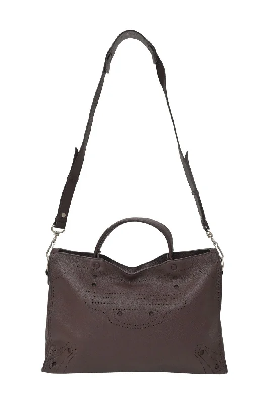 Metallic Tote Bag in Rose Gold with Chain Handles for a Glamorous Night Out[WB6637] Balenciaga | Tote Bag