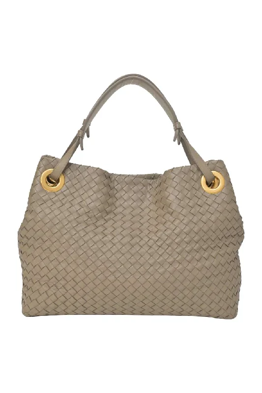 Large Capacity Genuine Leather Women's Tote Bag in Black for Work and Commuting[WB6572] Bottega Veneta | Tote Bag