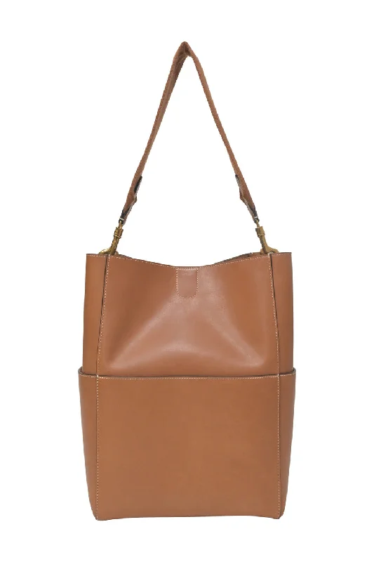 Women's Printed Tote Bag in Floral Patterns for a Spring - Themed Shopping Trip[WB6720] Celine | Tote Bag