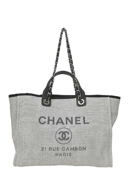 Large Capacity Genuine Leather Women's Tote Bag in Black for Work and Commuting[WB6723] Chanel | Tote Bag