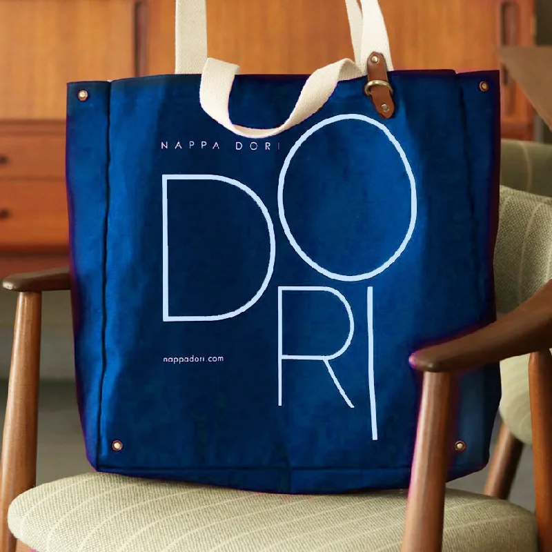 Tote Bag with Adjustable Shoulder Strap in Olive Green for Comfortable CarryingDori Tote Bag - Cobalt Blue