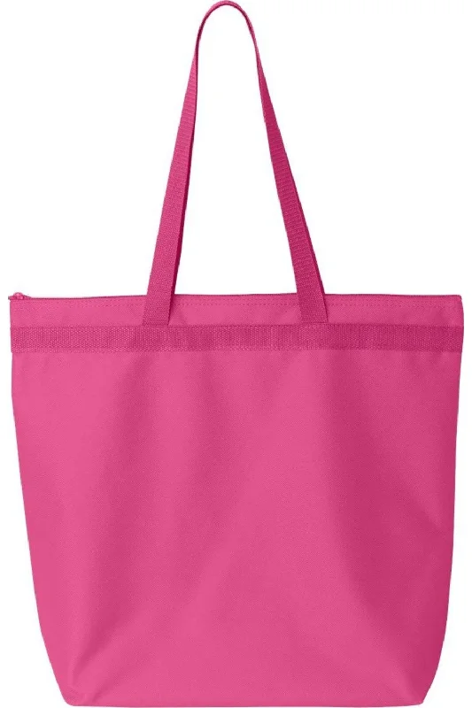 Women's Tote Bag with Zipper Closure in Red for Secure StorageLiberty Bags Recycled Zipper Tote Women's Tote Bag with Zipper Closure in Red for Secure StorageLiberty Bags Recycled Zipper Tote