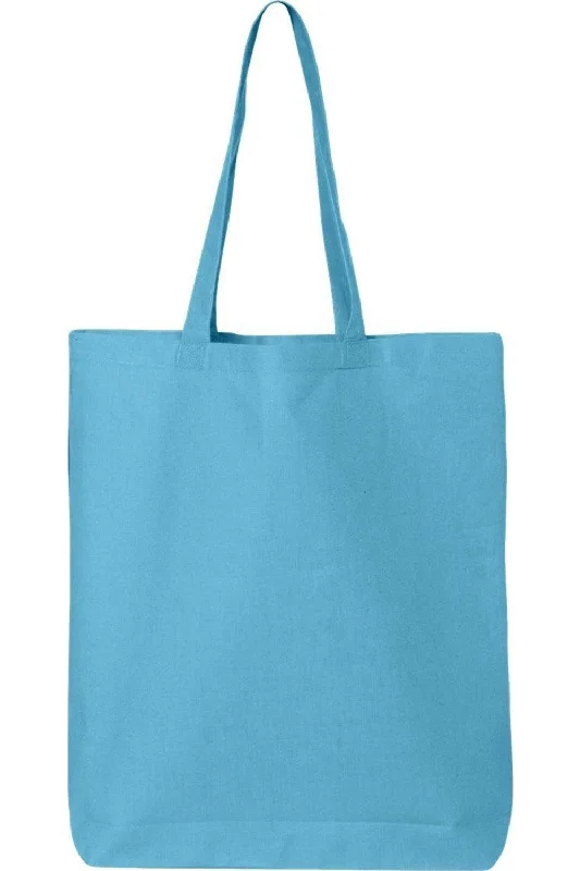 Faux Fur - Trimmed Tote Bag in White for a Cozy Winter LookQ-Tees 12L Economical Tote