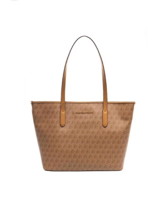 Women's Tote Bag with Magnetic Closure in Orange for Easy Access on the GoR.O.C.C.O B.A.R.O.C.C.O Tote Bag